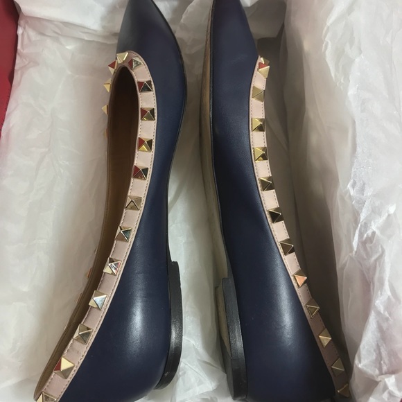 ❌Traded❌Valentino Garavani Rockstud Navy - Picture 5 of 8